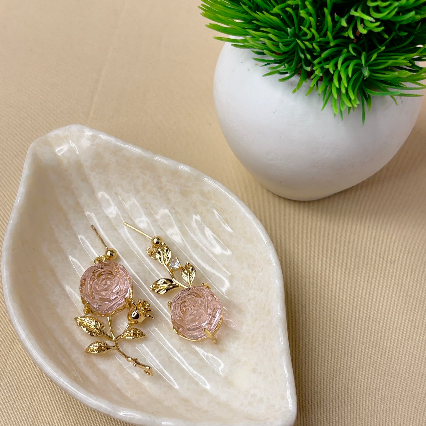Blooming Rose Earrings