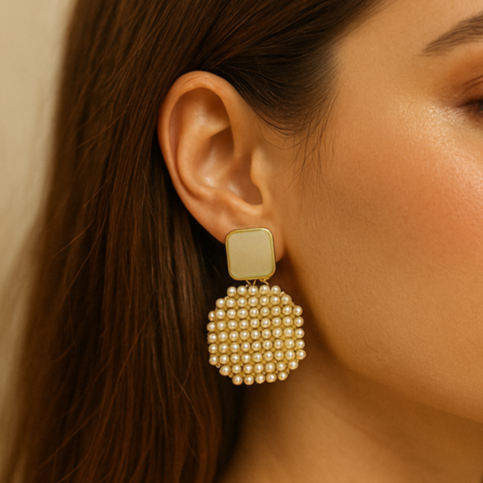 Pearl Bloom Earrings