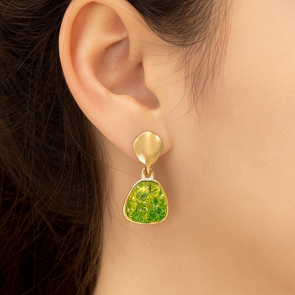 Emerald Glow Earrings