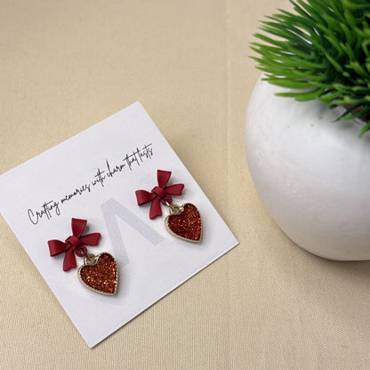 Scarlet Spark Bow Drops