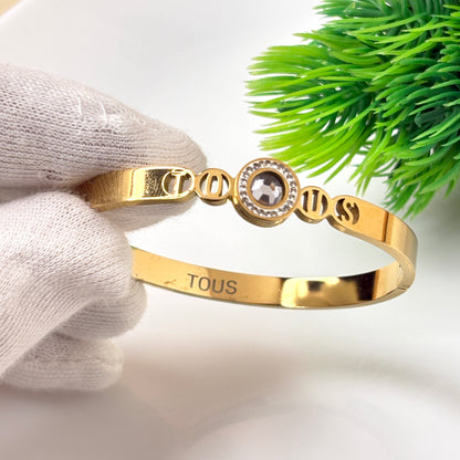 Golden Eclipse Bangle