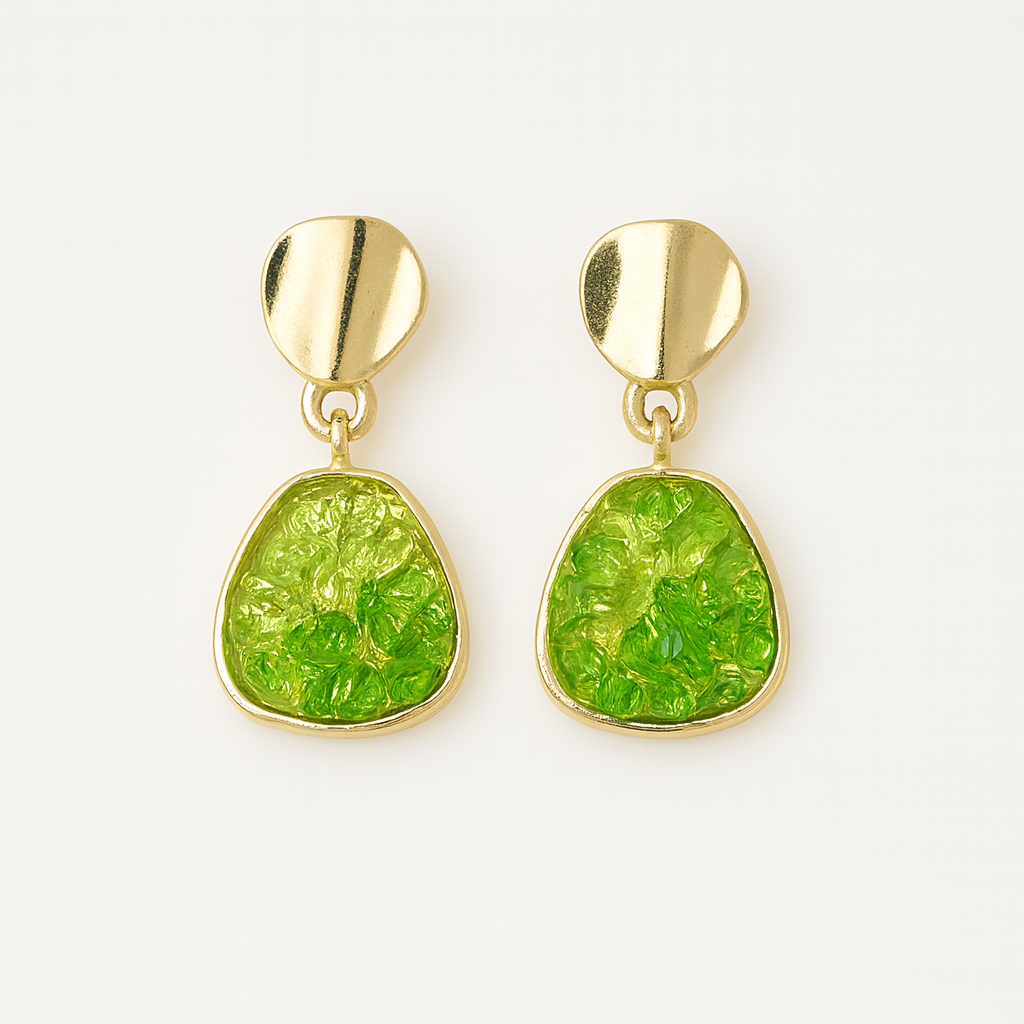 Emerald Glow Earrings