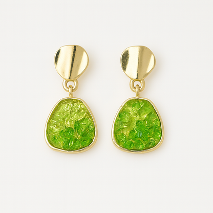 Emerald Glow Earrings