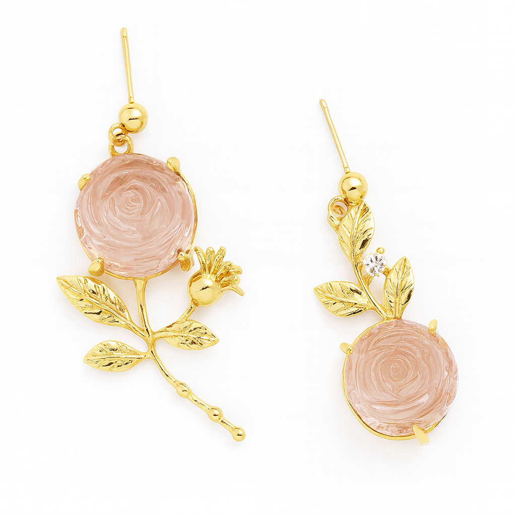 Blooming Rose Earrings