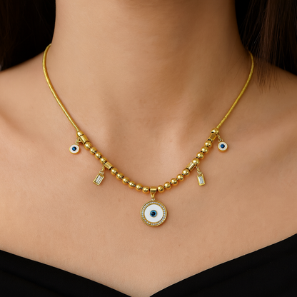 Evil Eye Beaded Charm